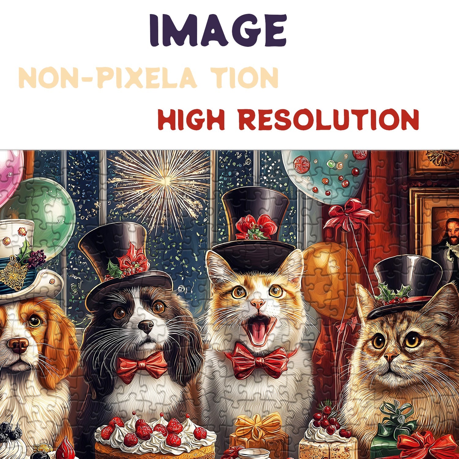 Pet Part Jigsaw Puzzles 1000 piezas