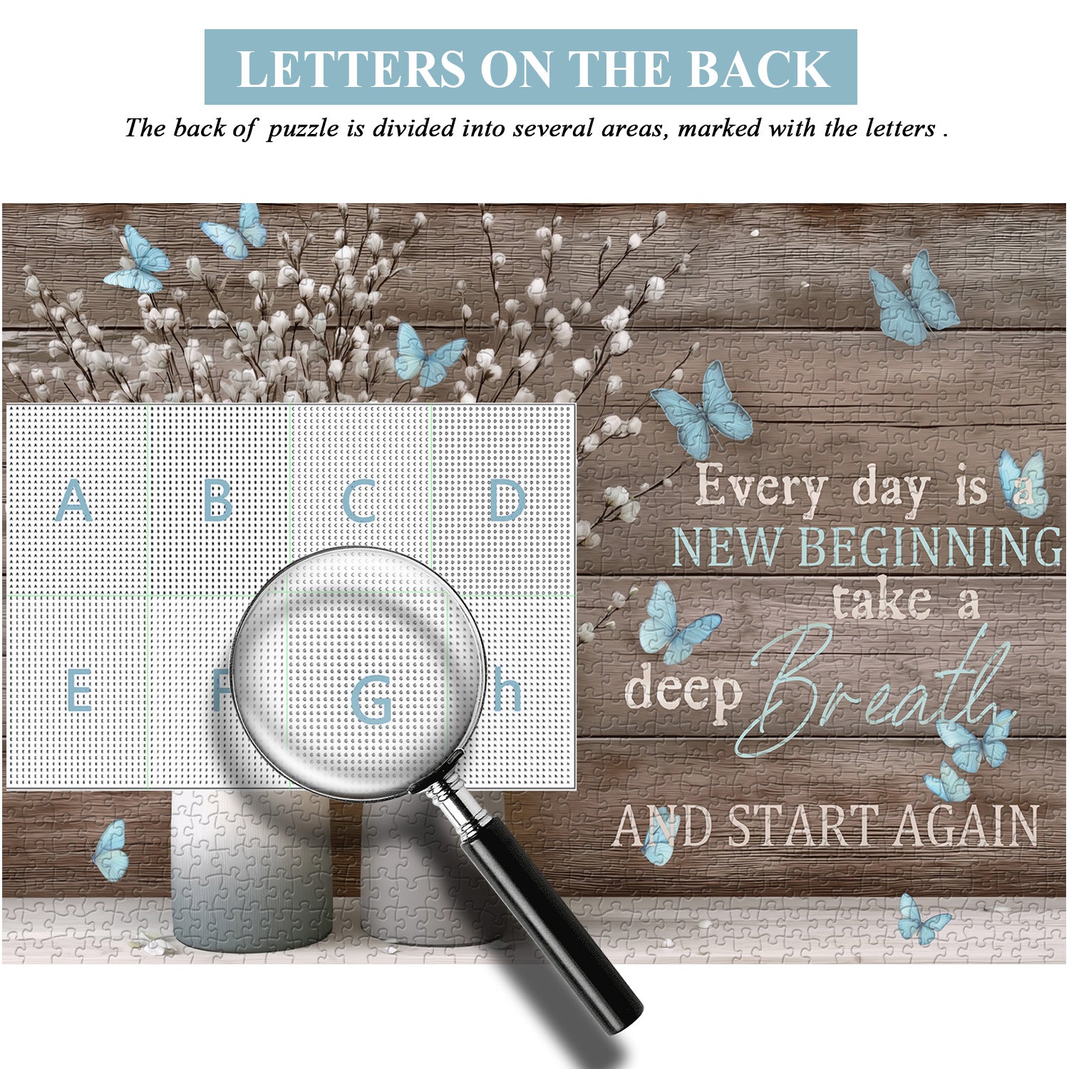 Inhale Newness Jigsaw Puzzle 1000 Pieces