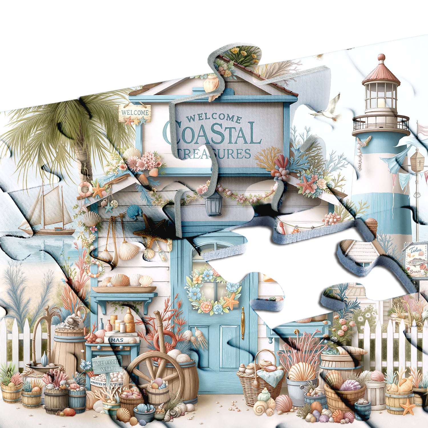 Shoreline Shack Jigsaw Puzzles 1000 Pieces