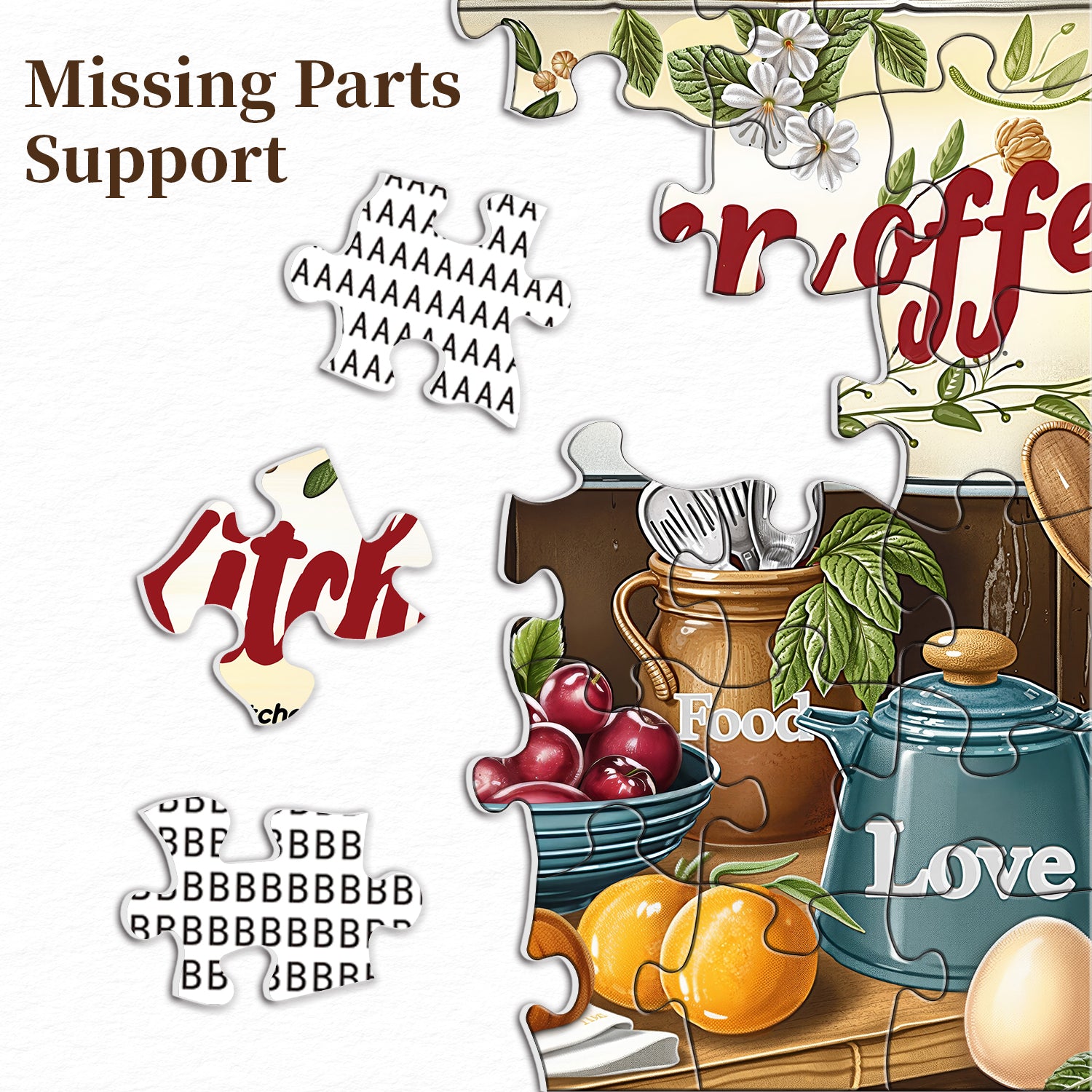 Cozy Kitchen Jigsaw Puzzle 1000 Pieces