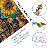 Sonnenblumenkatze Puzzle 1000 Stücke