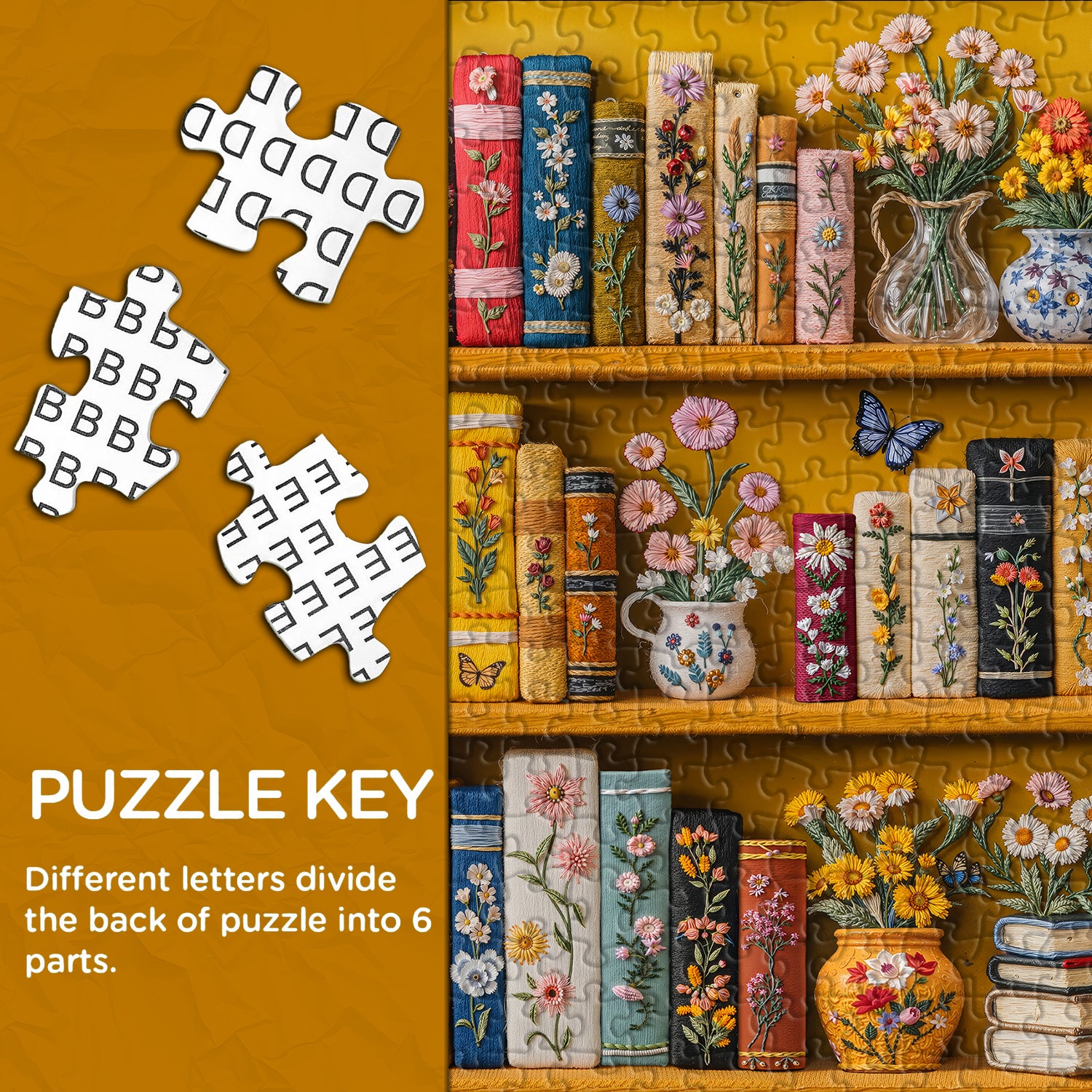 Blumenkapitel Jigsaw Puzzle 1000 Stücke
