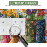 Floral Garden Boots Jigsaw Puzzle 1000 Pieces