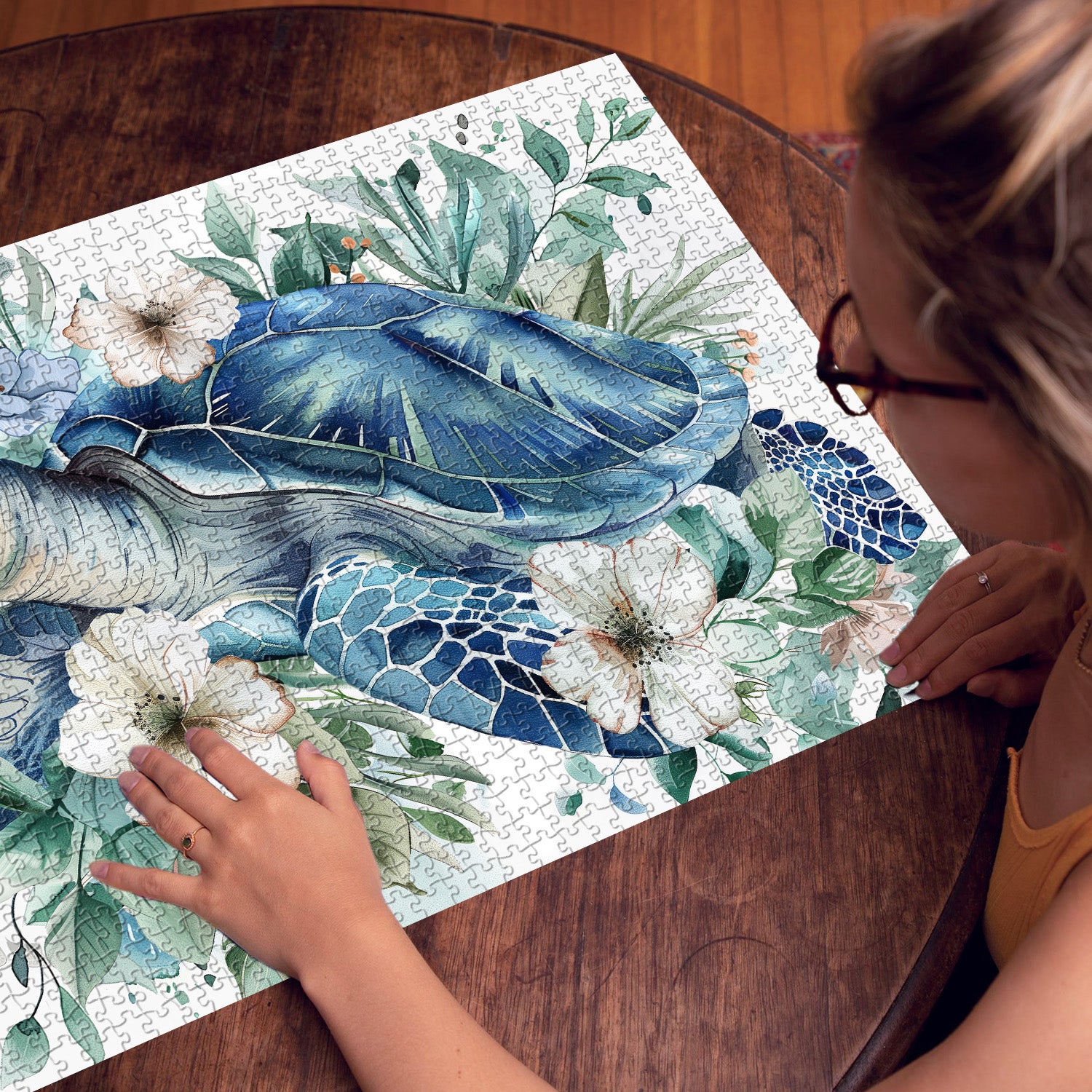 Art Turtle Jigsaw Puzzle 1000 piezas
