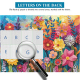 Colorful Flower Jigsaw Puzzle 1000 Pieces