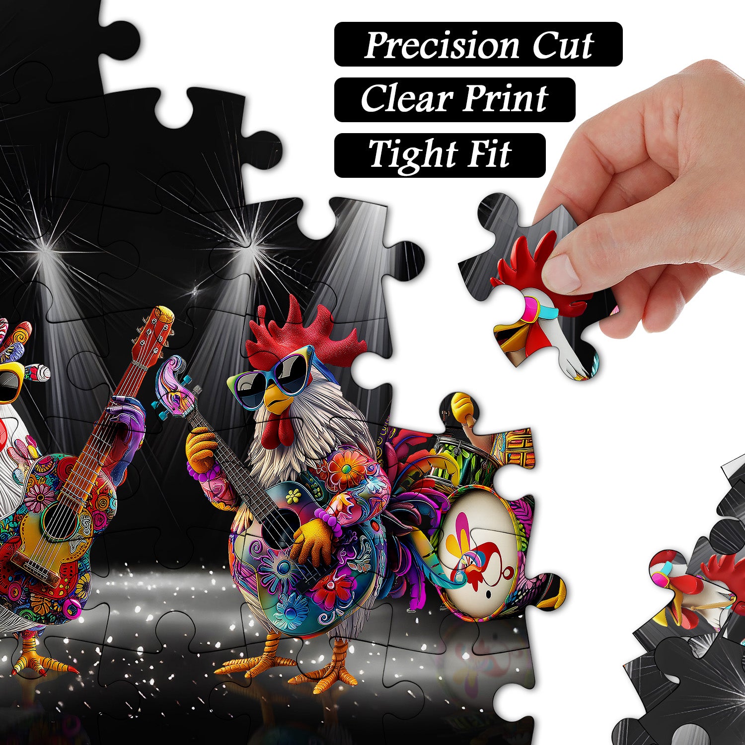 Freudiges Bühnenpuzzle 1000 Stücke