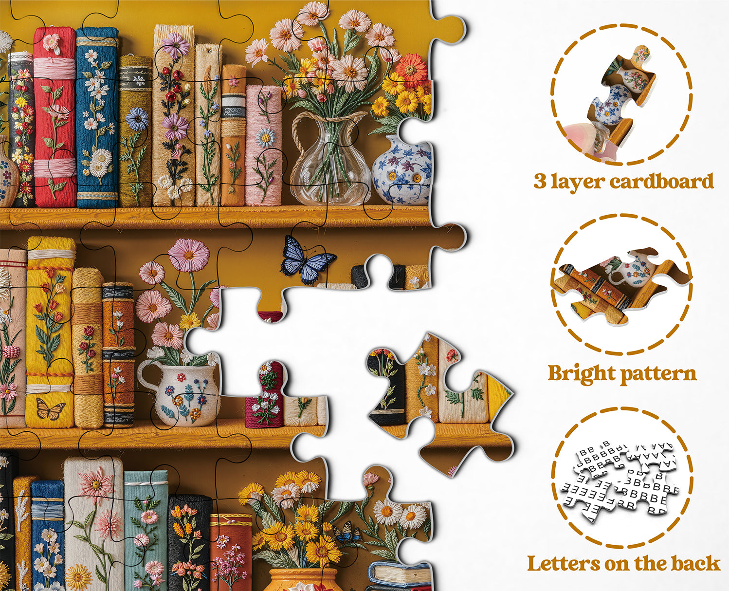 Blumenkapitel Jigsaw Puzzle 1000 Stücke