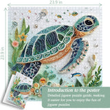 Dreamy Gem Turtle Jigsaw Puzzle 1000 Pieces