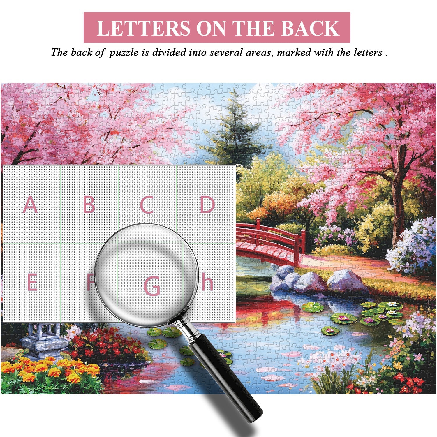 Blütengartenpuzzle 1000 Stücke