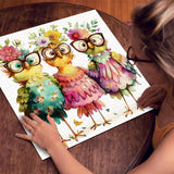 Nettes Hühnchen -Puzzle 1000 Stücke