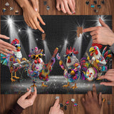 Freudiges Bühnenpuzzle 1000 Stücke