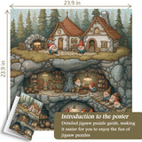 Gnome Home Jigsaw Puzzle 1000 Pieces