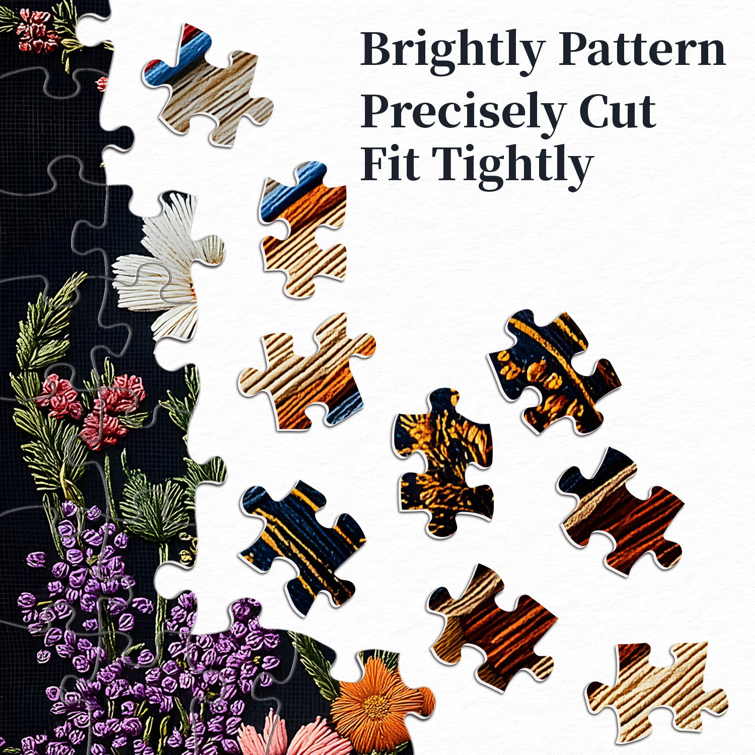 Blossoms & Pages Jigsaw Puzzle 1000 Pieces