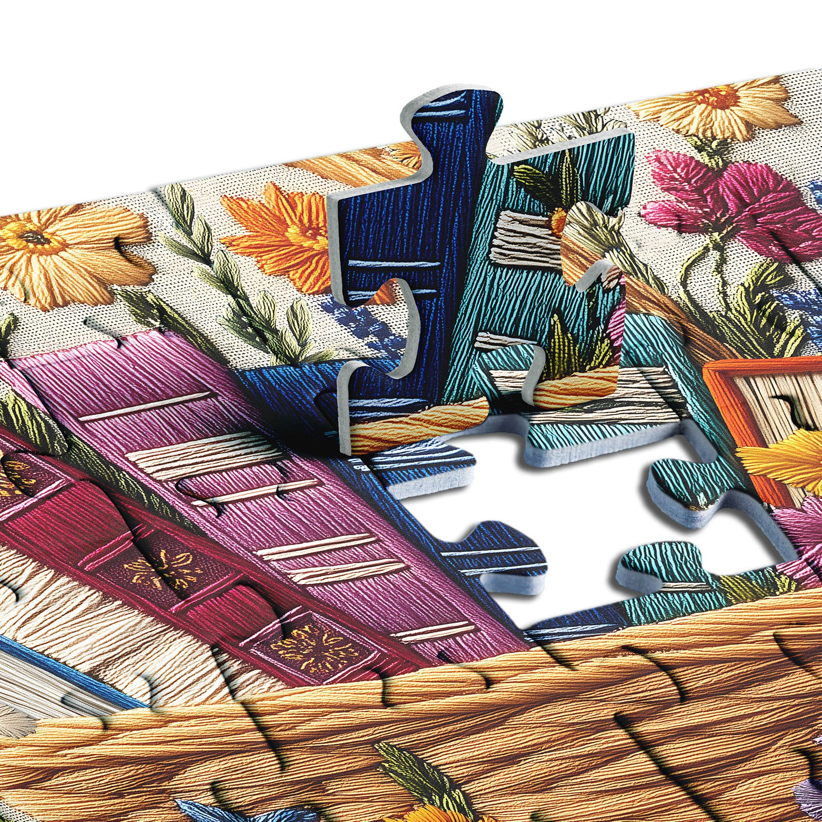 Blumenbücher Korbpuzzle 1000 Stücke
