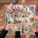 Elegantes Kuhpuzzle 1000 Stücke