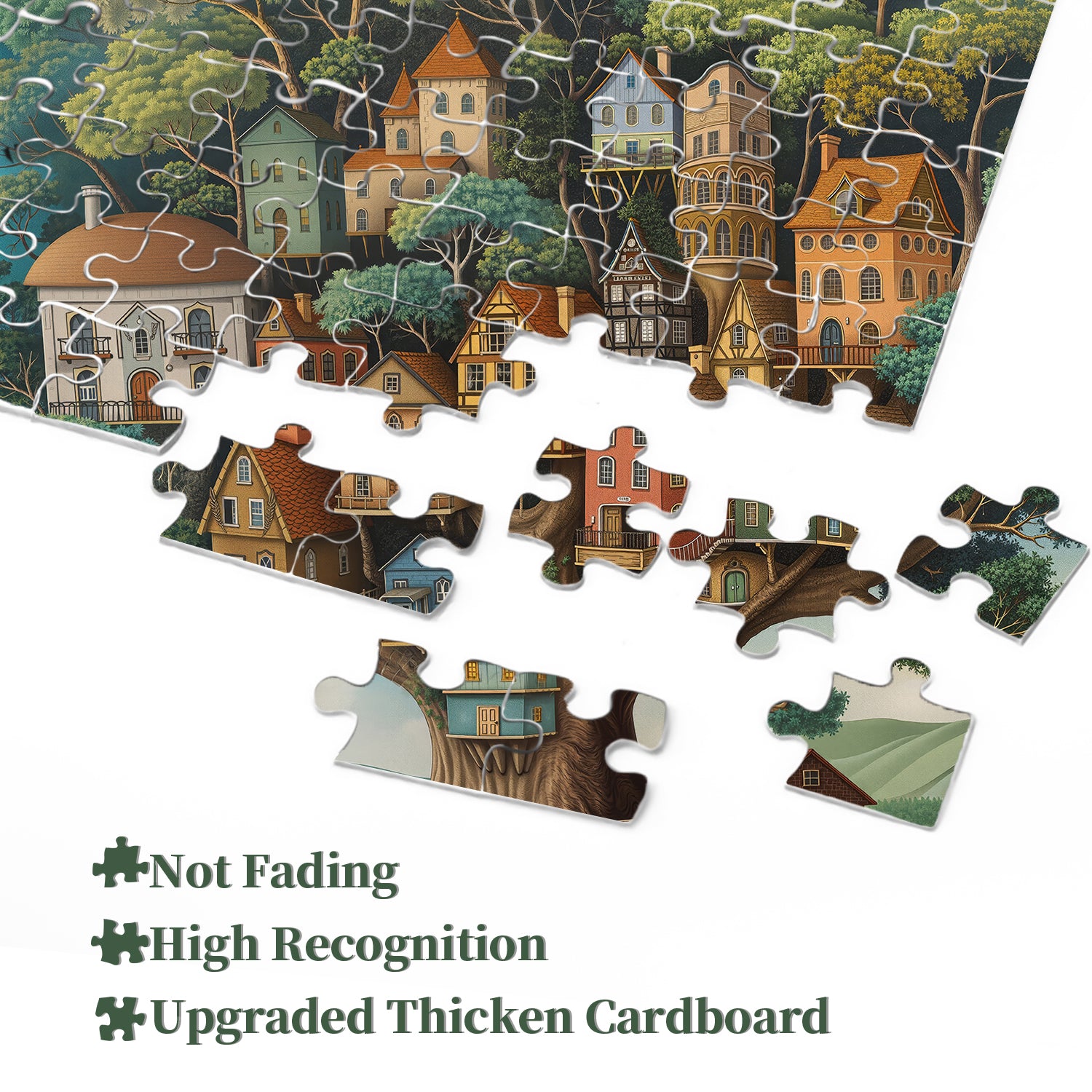 Fantasy Tree House Jigsaw Puzzle 1000 Pieces