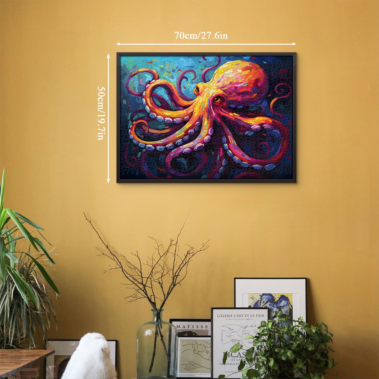 Octopus Art Jigsaw Puzzle 1000 Pieces