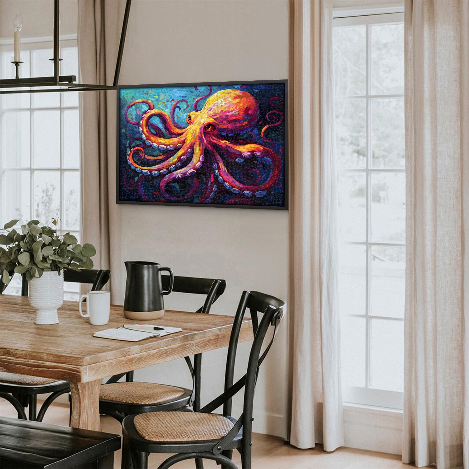 Octopus Art Jigsaw Puzzle 1000 Pieces