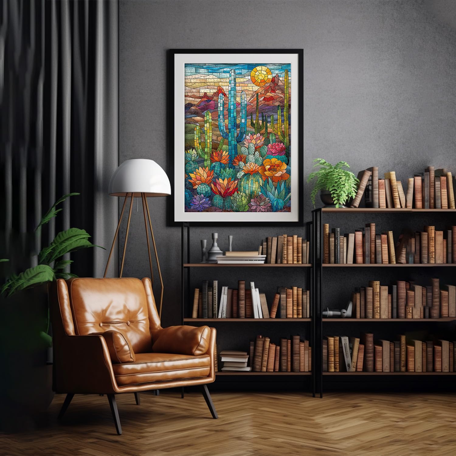 Color Cactus puzzle puzzle 1000 pezzi