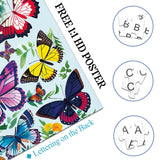 Bboldin® Colorful Butterflies Plant Flower Jigsaw Puzzle 1000 Pieces