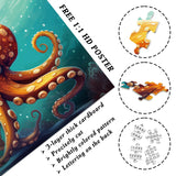Bboldin® Octopus Jigsaw Puzzle 1000 Pieces