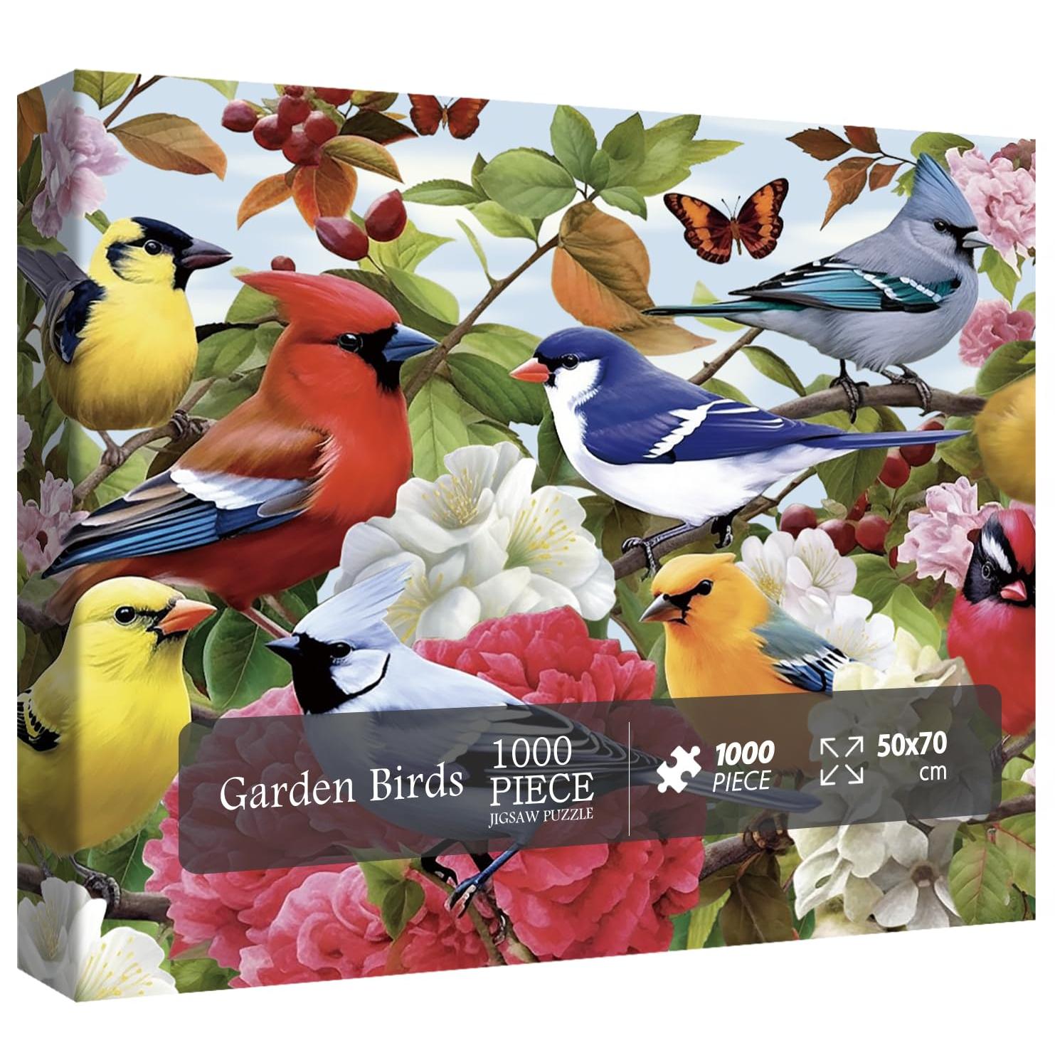 Bboldin® Bird garden jigsaw puzzle 1000 pieces