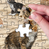 Bboldin® Beach Pooping Cats Jigsaw Puzzle 1000 Pieces