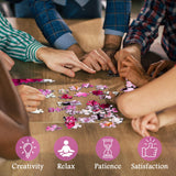 BBoldin® rosa rosa rosa puzzle puzzle 1000 pezzi