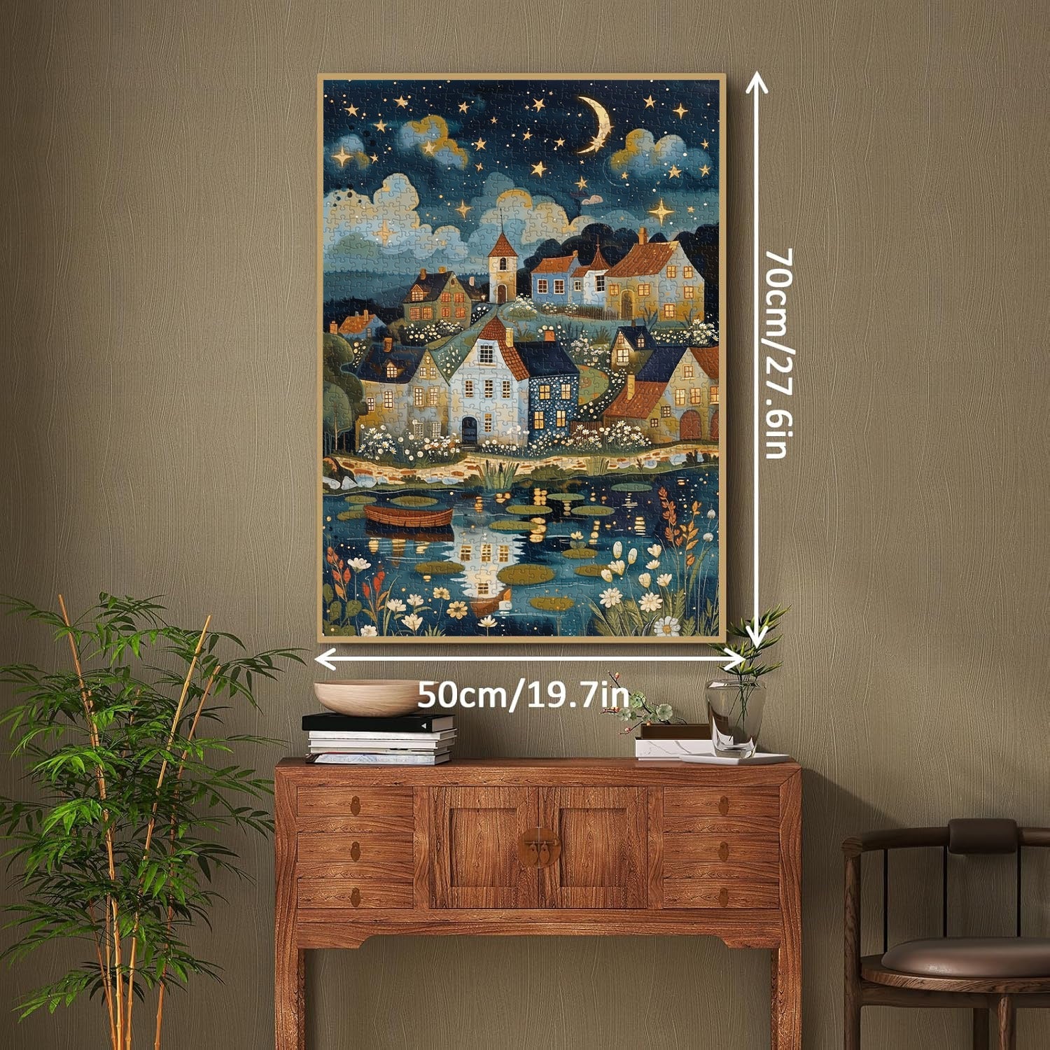 Silentes Brook Village Puzzle 1000 Stücke