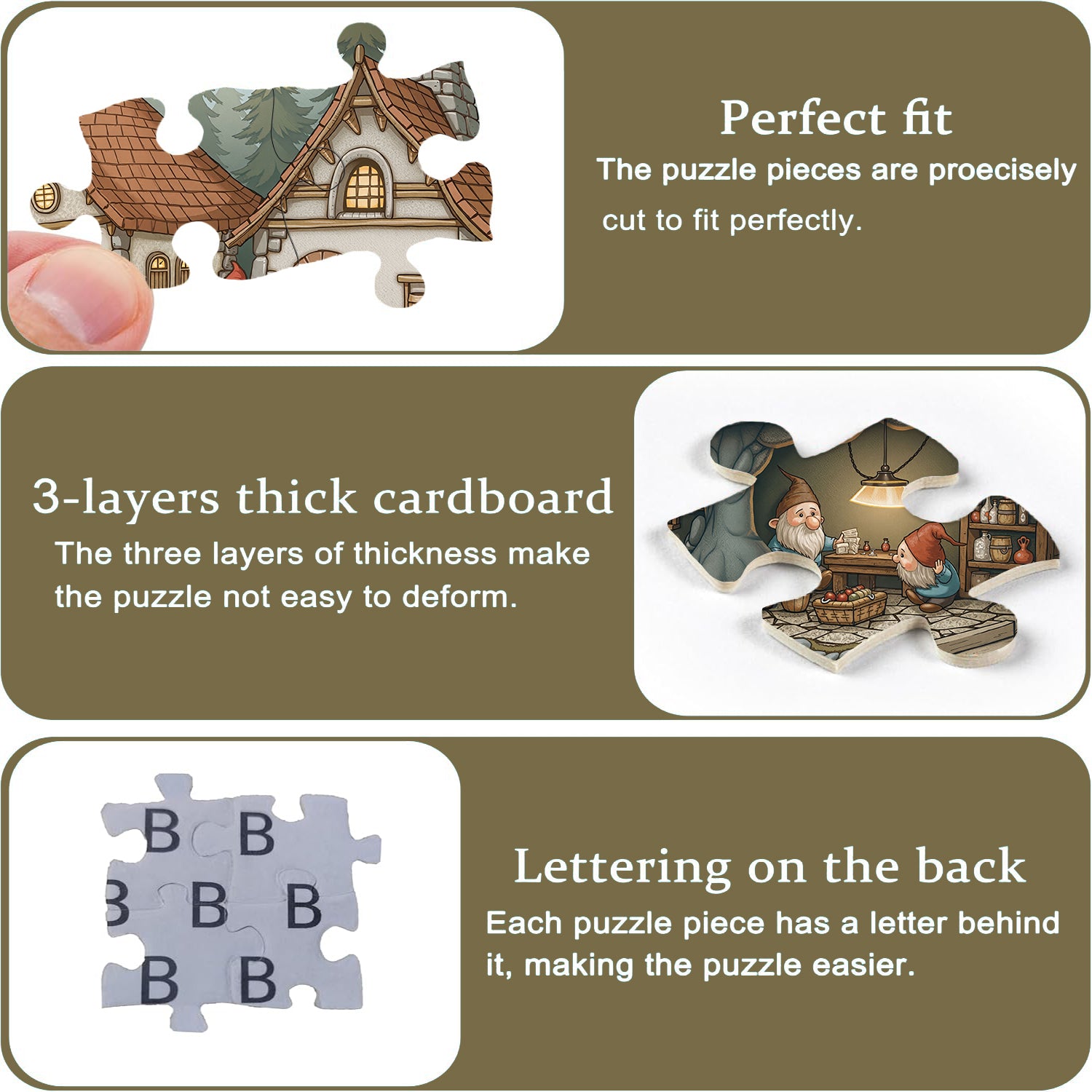 Gnome Home Jigsaw Puzzle 1000 Pieces