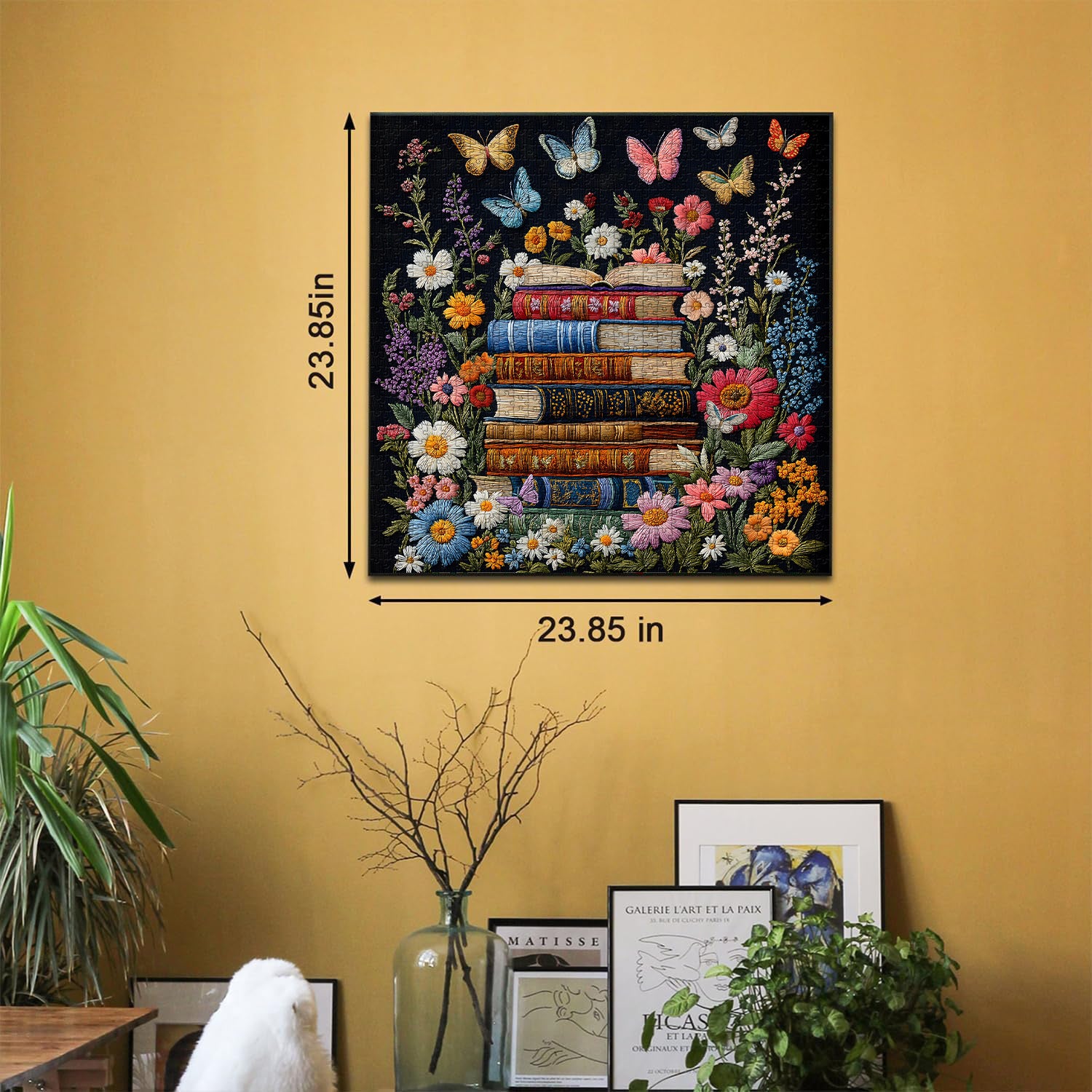 Blossoms & Pages Jigsaw Puzzle 1000 Pieces