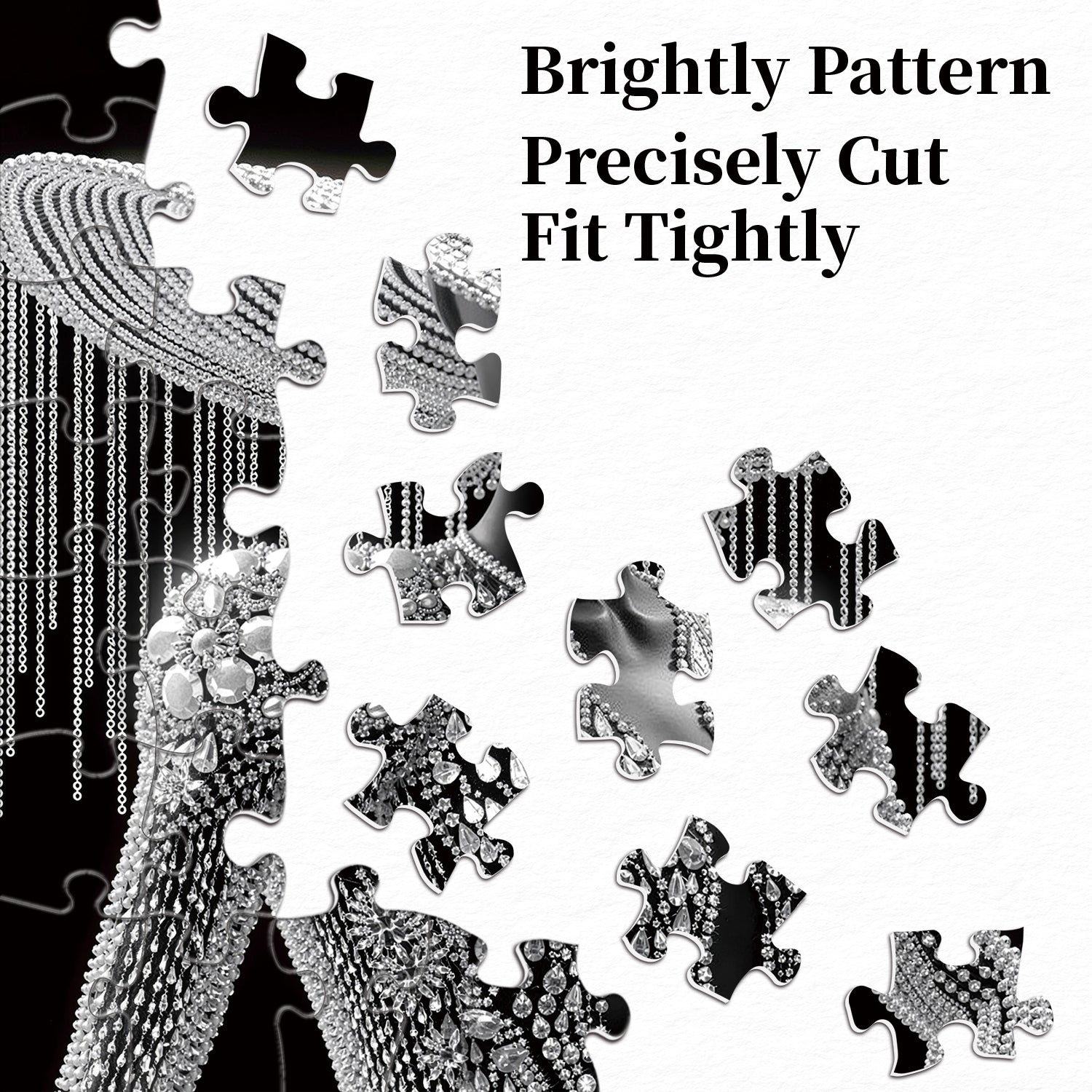 Gleaming Femme Jigsaw Puzzle 1000 Pieces