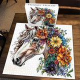 Blumenpferd Puzzle 1000 Stücke
