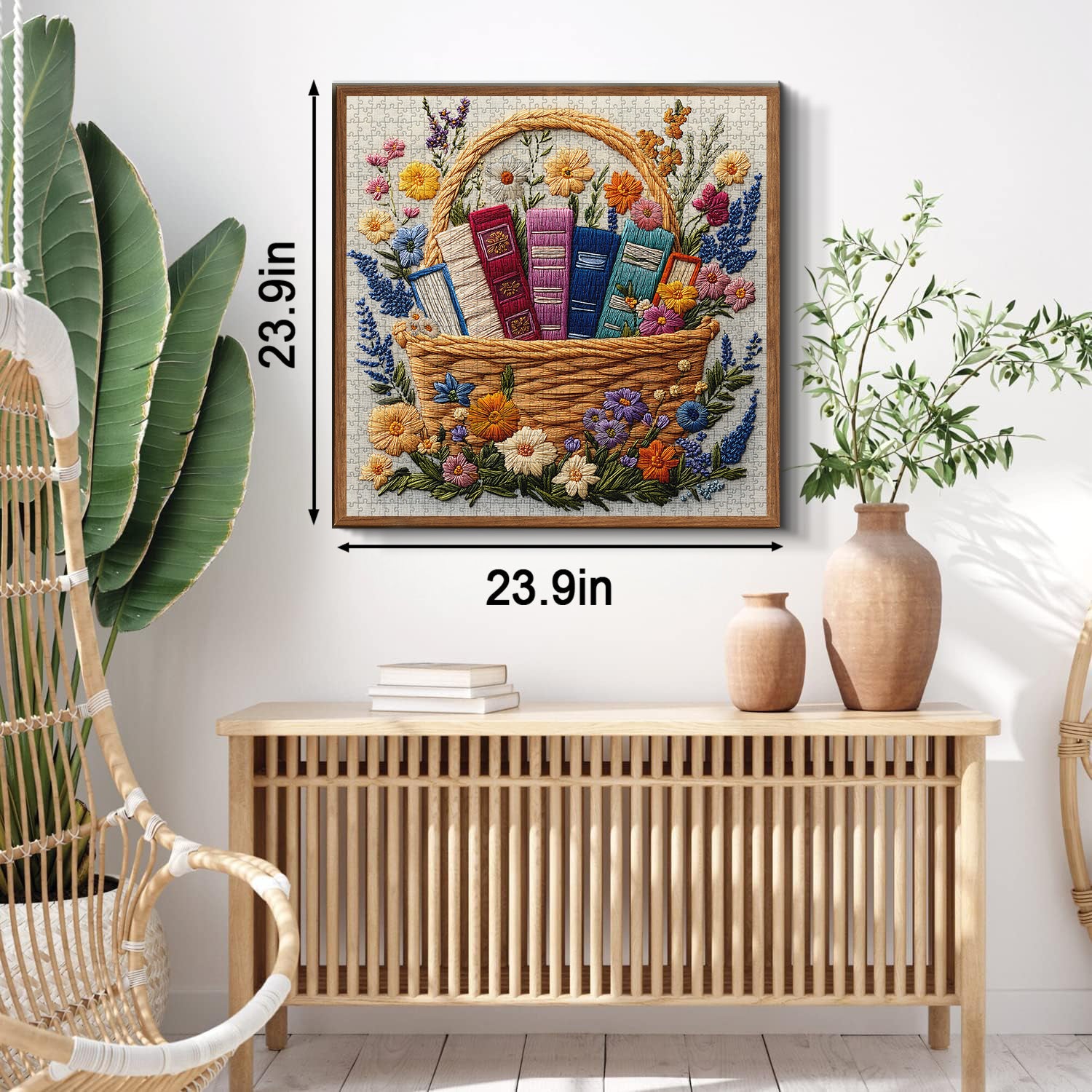 Blumenbücher Korbpuzzle 1000 Stücke