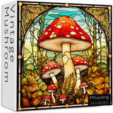 Vintage Pilz -Puzzle 1000 Stücke