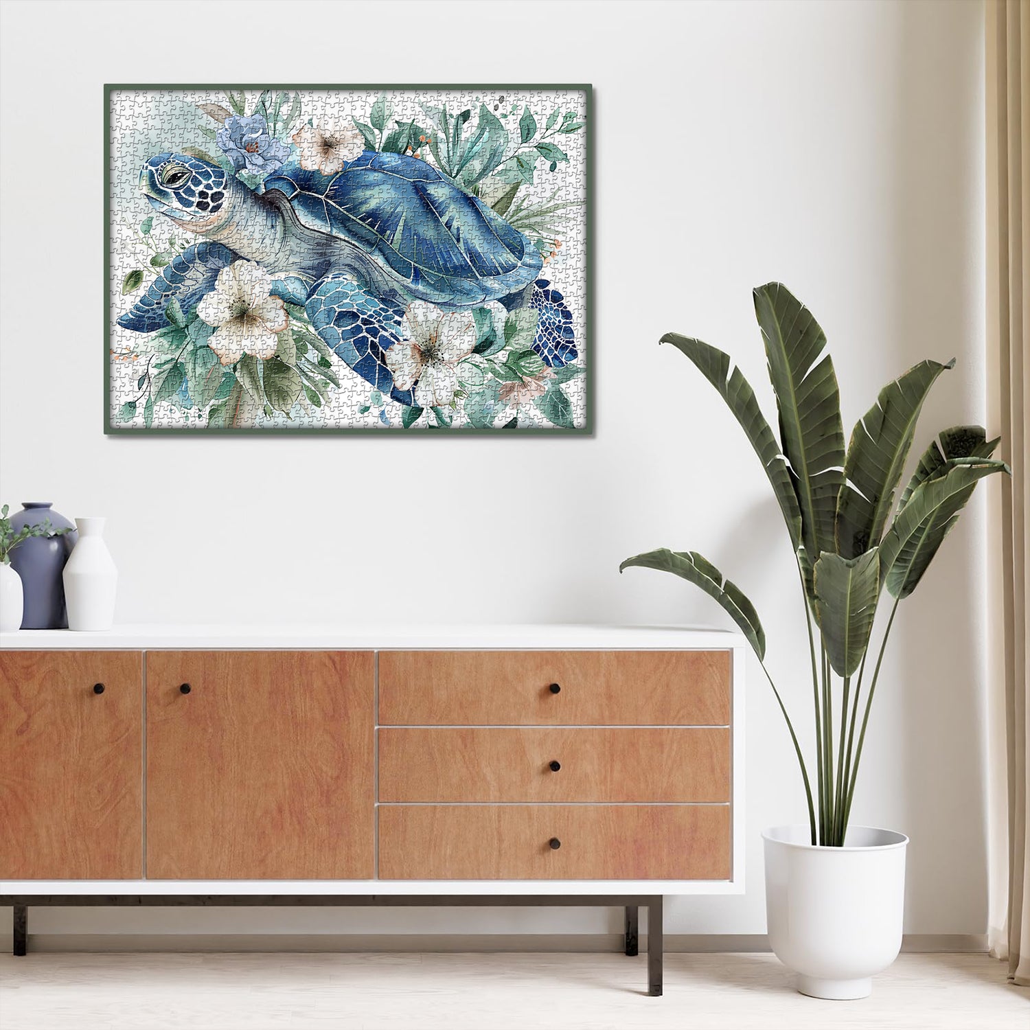 Art Turtle Jigsaw Puzzle 1000 piezas