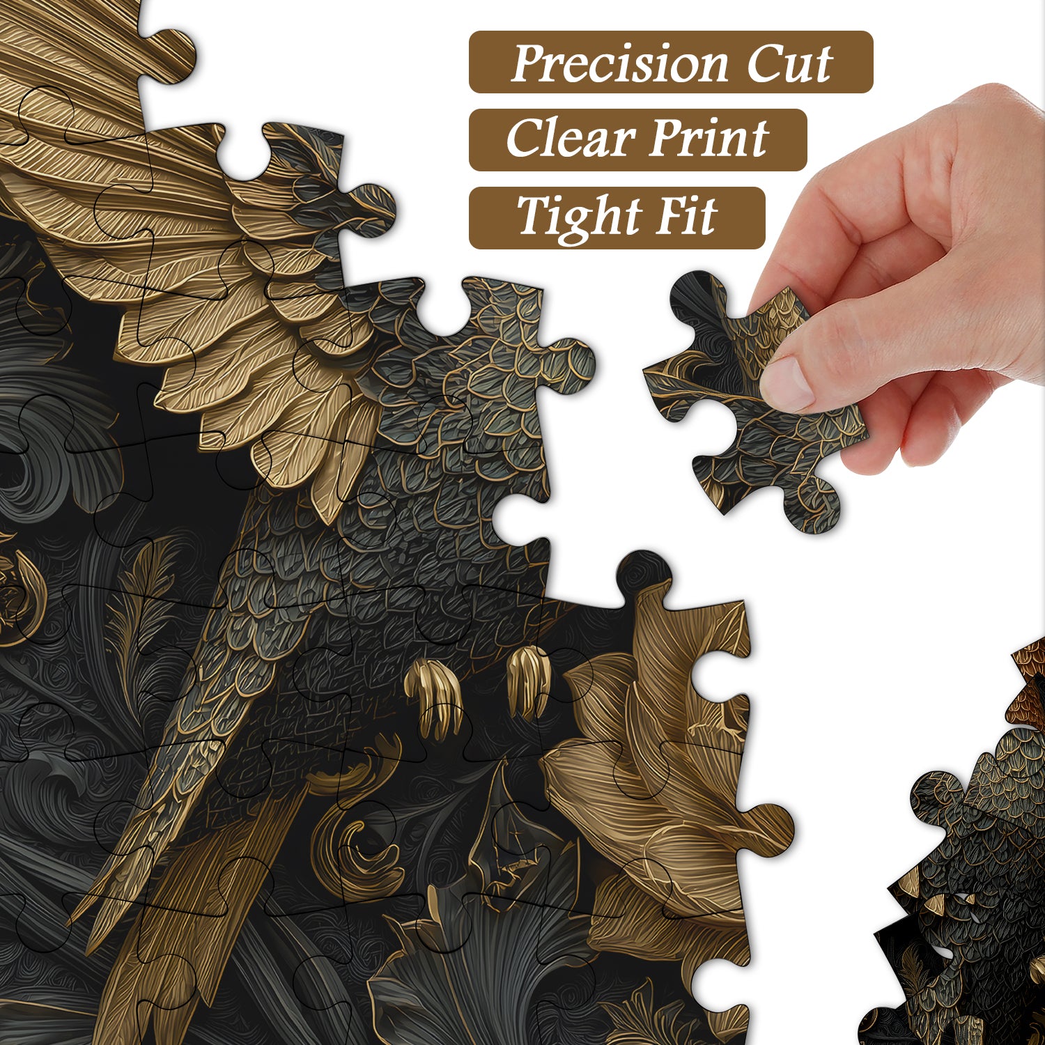 Golden Hummingbird Jigsaw Puzzle 1000 Pieces