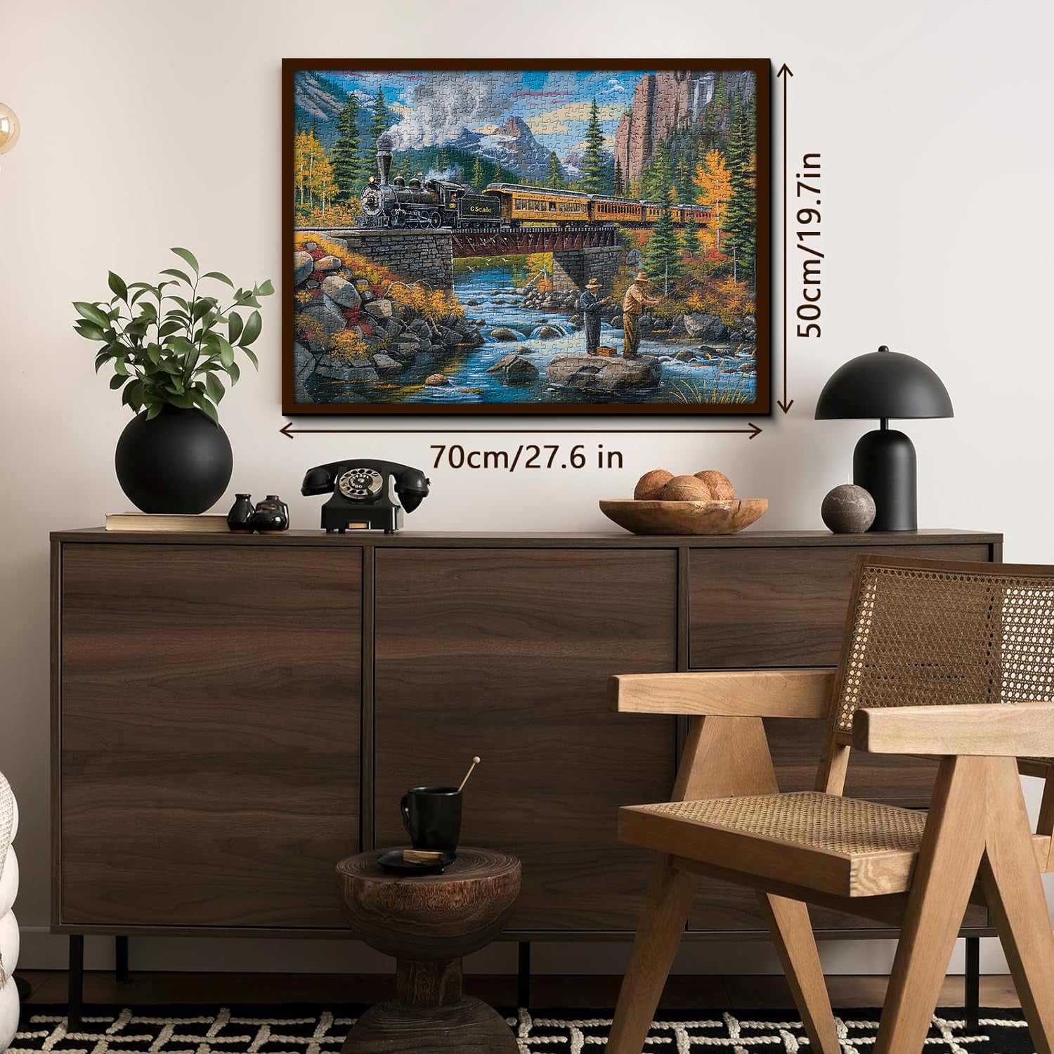 Stream Fishing Jigsaw Puzzle 1000 Pieces
