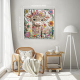 Elegantes Kuhpuzzle 1000 Stücke