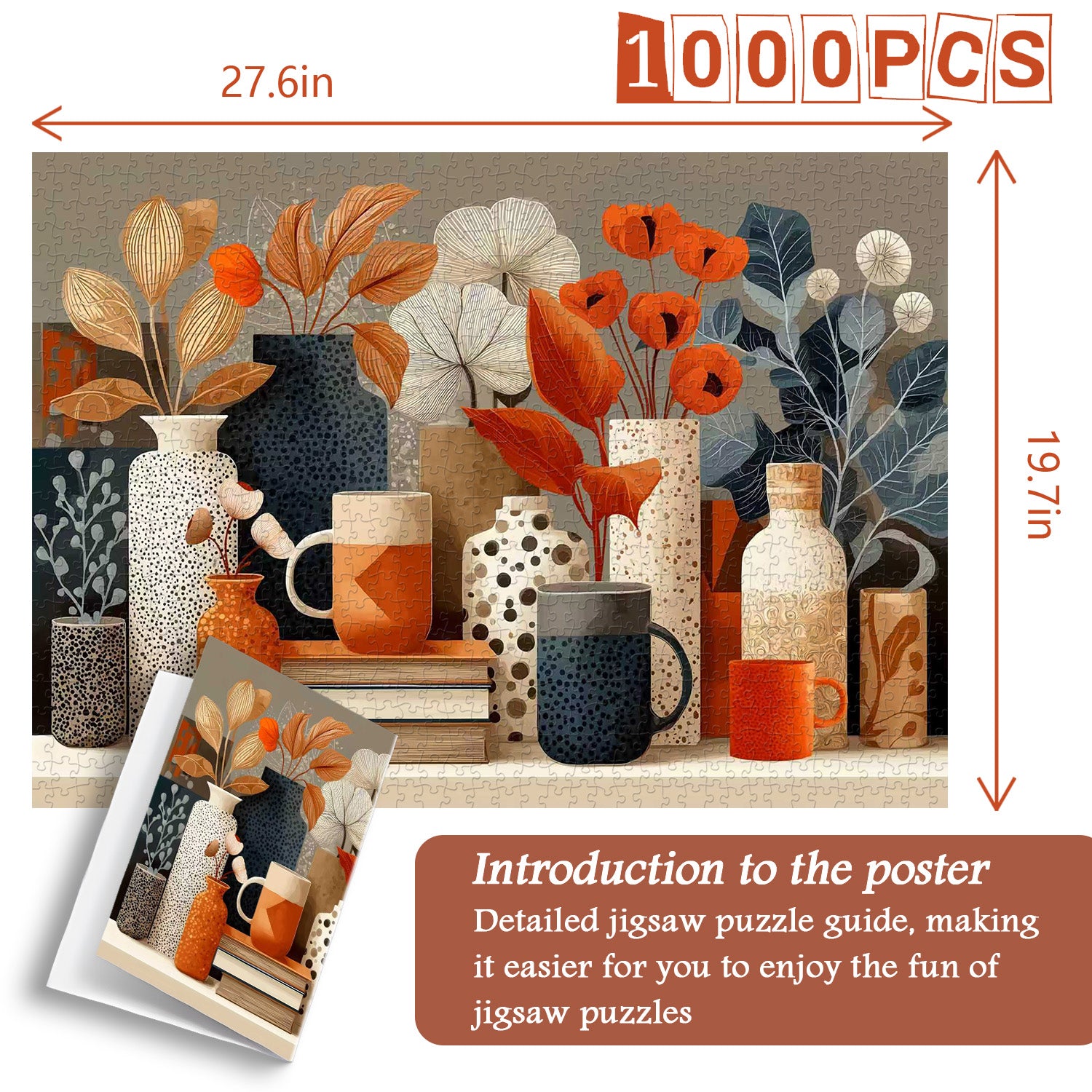 Geometric Art Jigsaw Puzzle 1000 Pieces