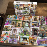 Bboldin® Street Flower Ausstellung Jigsaw Puzzle 1000 Stücke