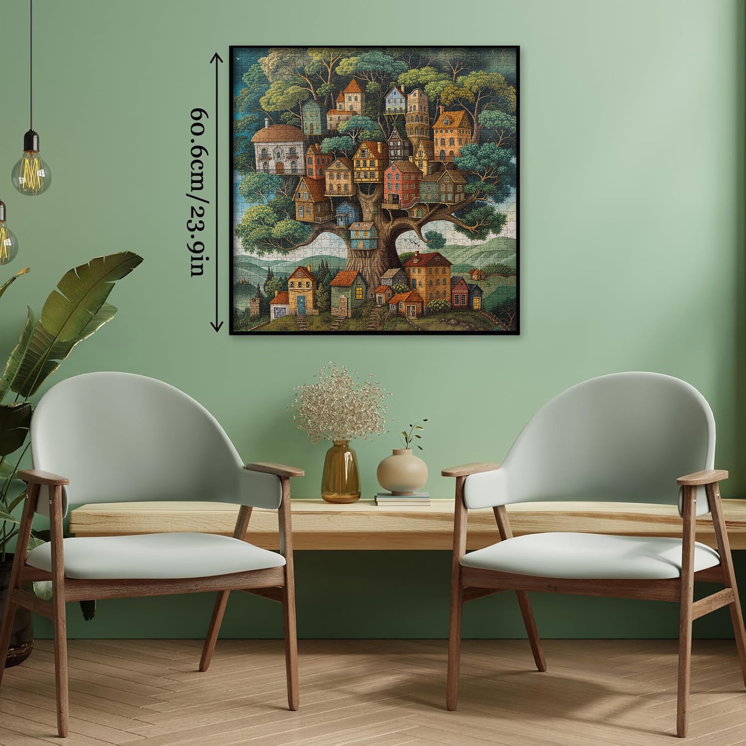 Fantasy Tree House Jigsaw Puzzle 1000 Pieces