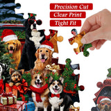 Christmas Puppy Jigsaw Puzzles 1000 Pieces