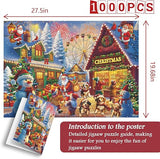 Happy Christmas Street Jigsaw Puzzles 1000 Pieces