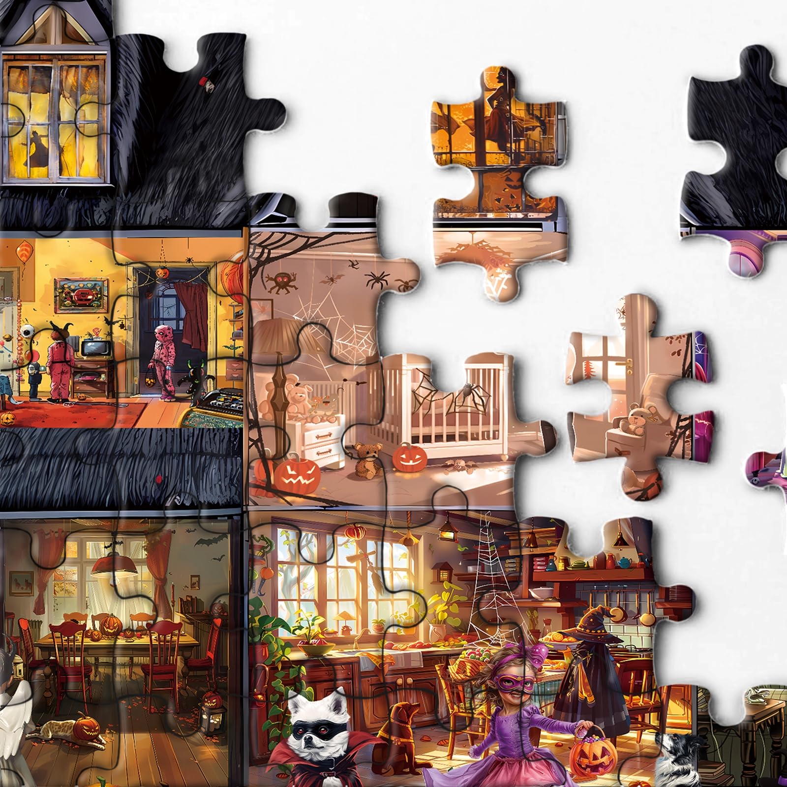 Spektraler Abode -Puzzle 1000 Stücke