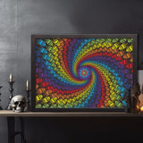 Bboldin® Color Skull Jigsaw Puzzle 1000 Pieces