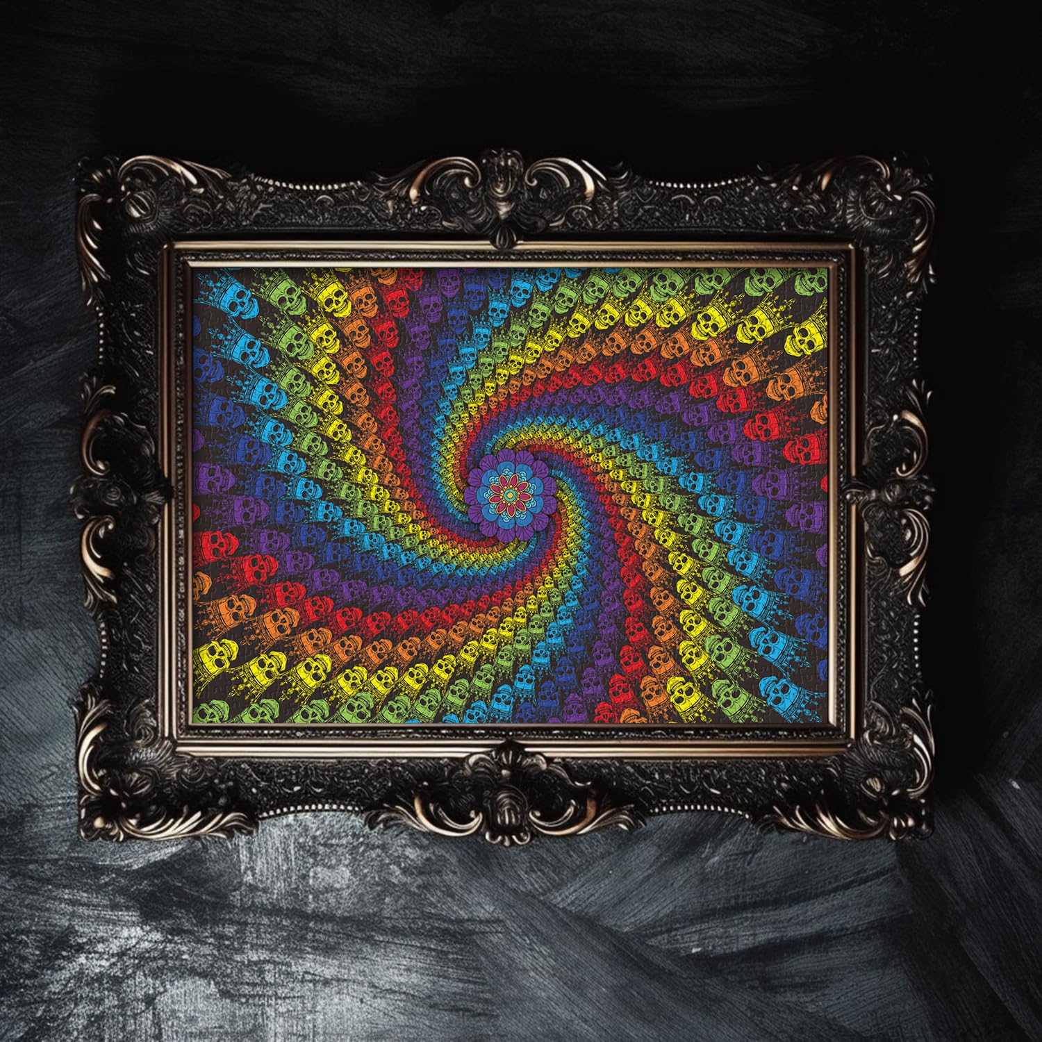 Bboldin® Color Skull Jigsaw Puzzle 1000 Pieces