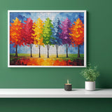 Alberi colorati puzzle puzzle 1000 pezzi