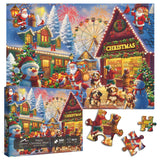 Happy Christmas Street Jigsaw Puzzles 1000 Pieces
