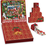 Yuletide Joy Advent Calendar Jigsaw Puzzle 1000 Pieces
